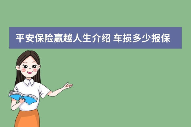 平安保险赢越人生介绍 车损多少报保险合算