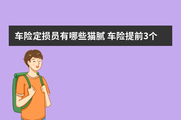 车险定损员有哪些猫腻 车险提前3个月买的好处